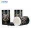 FSC high-end cosmetic paper can packaging EVA hot stamping printing environmentally friendly circular paper tube