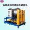 Agglomeration separation oil filter precision filtration of mechanical impurities