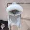 Luxury Fox Fur Collar Knitted Jacket 2025 New Style Women's Winter Fashion Jacket