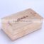 Environmental wooden packing box to pack gift