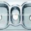 Foshan Hadi Triple Bowl Stainless Steel Kitchen Sink HD10050B