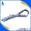 factory price polyester twisted anchor rope line with metal thimble