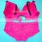 Sexy Plus Size Underwear Set, Microfiber Bra Set