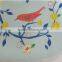 wholesale 10.5" square custom print melamine plates