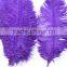 26"-28" Purple Ostrich Feather Plumes For Halloween Headdress Decoration