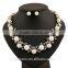 Wholesale Imitation Pearl Glisten Crystal Collar Necklaces for women