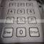 stainless steel 12 keys keypad