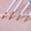 Wholesale 6 Pcs 2015 New Professional Nylon Hair Wood Handle Artist Paint Brush Set