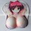 china suppliers Customized sublimation rubber mouse pad 3d anime