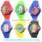 Hot style promotion vogue quartz silicone lady watch