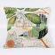 18x18 Inch Pillow Case by PLUS, Sweet Home Cotton Linen Material cushion cover, Hidden Zipper on Cover