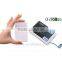 Easy carry promotional gift 2600mAh credit card power bank 2016