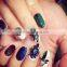 New Design 12 Color Nail Art Crystal Decoration 3*10mm Flat Back Long Drop Rhinestone for DIY Jewelry