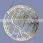 Custom logo printed metal tags , metal christmas ornament