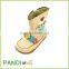 Fashion gril boots painting birthday cake