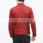 Men's Leather Jackets Red pu leather jacket