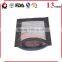 Stand up coffee bean bag/pouch with zipper and one way valve