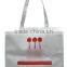 White Non-woven shopping tote bag