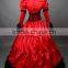 Mixed Color Luxury Victorian Style Gown Dress Costume Renaissance Costume Fancy Dresses Costume