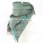 hot sale soft woven 100% acrylic cotton scarf for women
