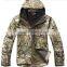 Uniseason camouflage cheap softshell jacket