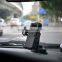 Qi Car Wireless Charger Cradle with 5V DC Power Supply for Qi-enabled Smartphones and Devices -