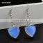  Online Shopping Stainless Steel Red Glass Earring
