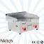 commercial kitchen equipment countertop gas griddle scraper machine