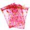 Promotion cheap small glided organic cotton drawstring bag china supplier