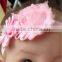 Newborn Baby Girls Flower Headband Soft Elastic Band Headwear Hair Accessories