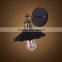 2016 new mould black wall lamp