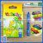 Wholesale environmental school 8 color crayon into paper box for art
