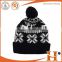 Best selling pom pom knitted beanie hat with custom label                        
                                                                                Supplier's Choice