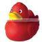 factory making 8cm rubber squeak blue duck