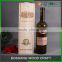 One Bottle Wooden Whisky Packing Box
