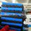 PVC coated metal broom handle with Italy/American thread for indian