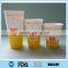 disposable single wall juice paper cup with lid