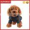 C598 Winter Sweater Soft Coat Puppy Cat Elegant Sweater with Wood Olive Buttons