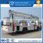 New Dongfeng chassis hydraulic aerial cage truck distributor