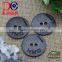 High Quality Metal Button 2 Metal Eyes Sewing Button for Clothing