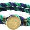 Nautical cotton rope mens accesories bracelet