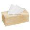 Bamboo wooden Car refillable decorate tissue box
