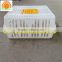 75x55x28 cm 8-12 chickens plastic transport crate for live poultry chicken