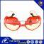 Hot Selling Creative Red Pumpkin Bucket Party Glasses, Funny design Crazy Party Glasses