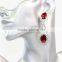 Red Rhinestone Fashion Earring Designs New Model Earrings J0685F08Y