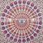Indian Wholesale Tapestry Wall Hanging Hippie Indian Twin Bedspread Blue Mandala Throw Tapestries Exporter Supplier