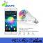 Wifi light bulb rgbw led bulb light color changing led light smart bulb