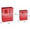 Chinese Red Heart Wedding Gift Paper Bag