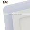 dimmable interior decoration bathroom double color 17w led panel lamp