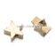 Wholesale 5mm Matte Gold Brass Flower Beads Jewelry